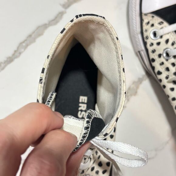 Converse All Star | Welcome To The Wild Leopard Animal Print High Top Sneakers - Picture 8 of 10